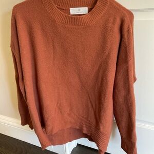 Terracotta Crew Neck Sweater